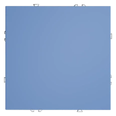 Изображение Перекрестный переключатель встраиваемый VOLTUM S70 одноклавишный 10А (деним)