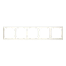 Изображение Рамка пластиковая VOLTUM S70 на 5 постов (хлопок)